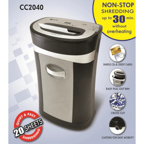 ATLAS CC2040 Cross Cut Paper Shredder...