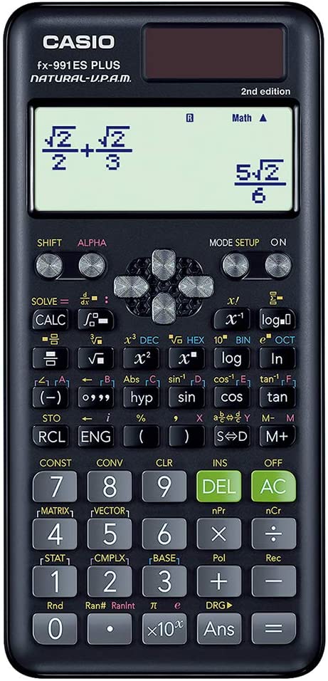 CASIO CALCULATOR SCIENTIFIC FX-991ES PLUS.