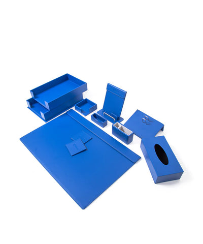 Desktop Set Blue - Set Of 9