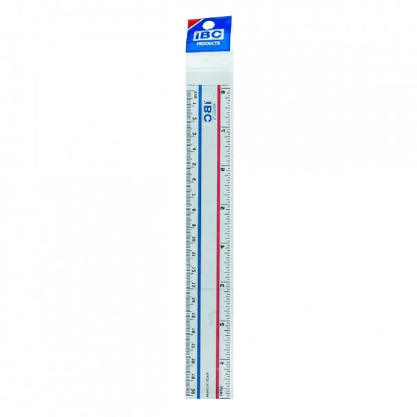 IBC PLASTIC RULER IBC-2500 -20 CM