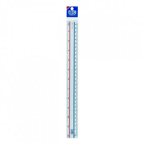 IBC PLASTIC RULER IBC-2500 -30 CM