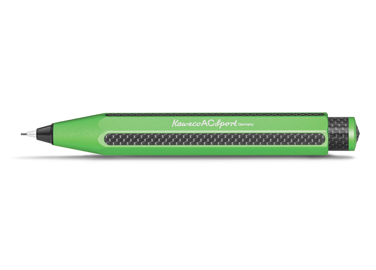 Kaweco AC SPORT Mechanical Pencil, Green, F 0.7 mm