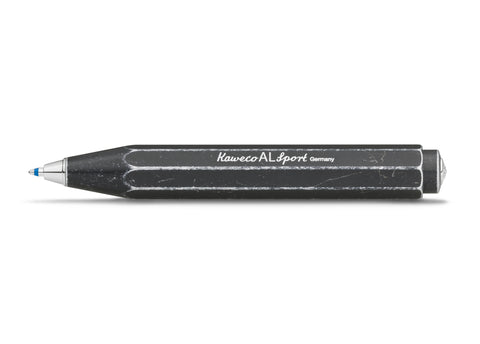 Kaweco AL SPORT Stonewashed Ballpen, Black, (1.0 mm)