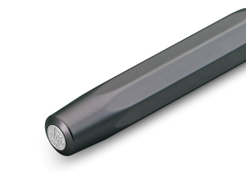 Kaweco AL SPORT Fountain Pen, Anthracite, with Medium Nib (0.9 mm)