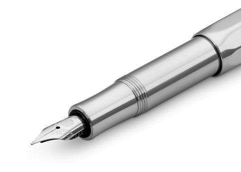 Kaweco AL SPORT Fountain Pen, Raw, with Fine Nib (0.7 mm)