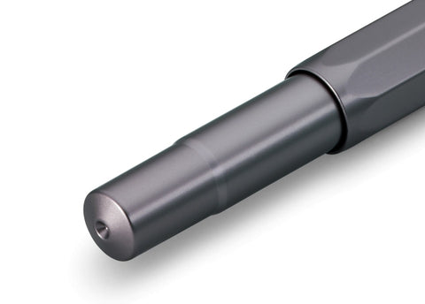 Kaweco AL SPORT Fountain Pen, Anthracite, with Medium Nib (0.9 mm)