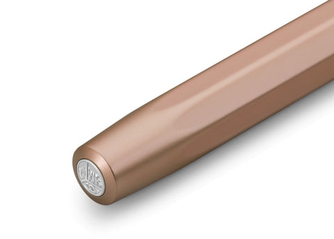 Kaweco AL SPORT Fountain Pen, Rose Gold, with Medium Nib (0.9 mm)