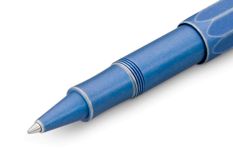Kaweco AL SPORT Stonewashed Gel Roller, Blue (0.7 mm)
