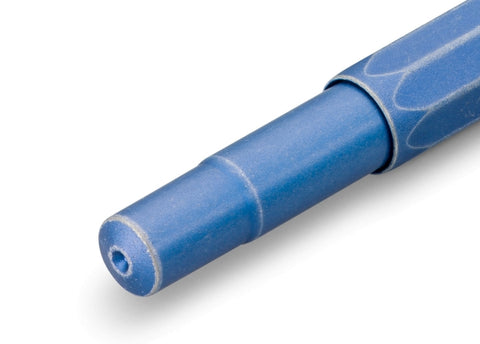 Kaweco AL SPORT Stonewashed Fountain Pen, Blue, with Medium Nib (0.9 mm)