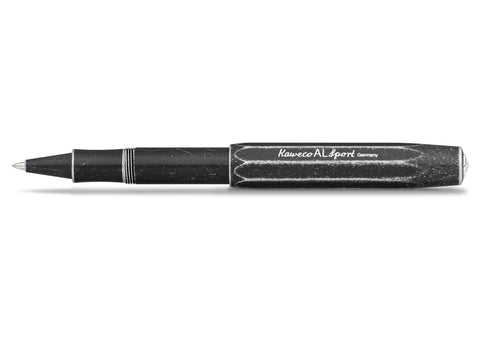 Kaweco AL SPORT Stonewashed Gel Roller, Black, F 0.7 mm