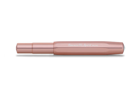 Kaweco AL SPORT Fountain Pen, Rose Gold, with Medium Nib (0.9 mm)