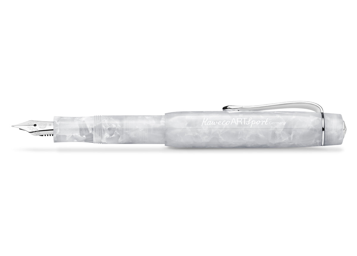Kaweco ART Sport Fountain Pen Mineral White M 1.0 mm