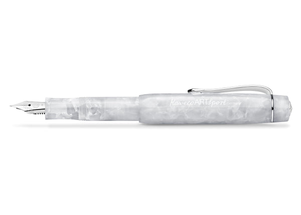 Kaweco ART Sport Fountain Pen Mineral White M 1.0 mm