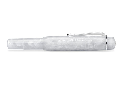 Kaweco ART Sport Fountain Pen Mineral White M 1.0 mm