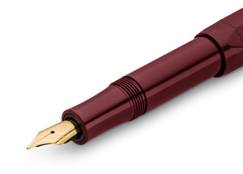 Kaweco CLASSIC SPORT Fountain Pen, Bordeaux, with Fine Nib (0.7 mm)