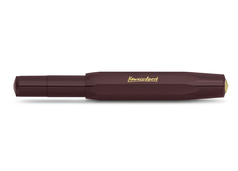 Kaweco CLASSIC SPORT Fountain Pen, Bordeaux, with Extra Fine Nib (0.5 mm)