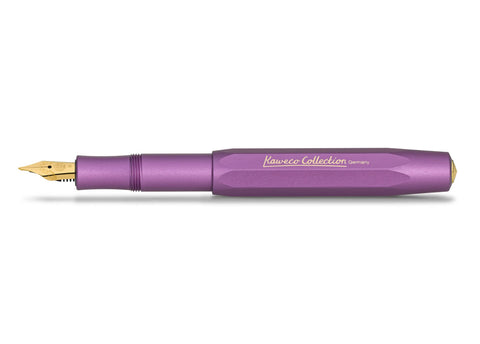 Kaweco Collection Fountain Pen, Vibrant Violet, With Medium Nib (0.9 Mm)