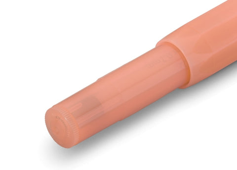 Kaweco FROSTED SPORT Fountain Pen, Soft Mandarine, with Broad Nib (1.1 mm)
