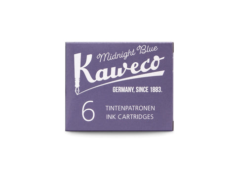 Kaweco Ink Cartridges 6 Pieces Midnight Blue