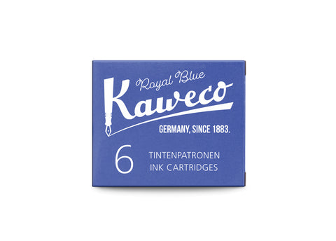 Kaweco Ink Cartridges 6 Pieces Royal Blue