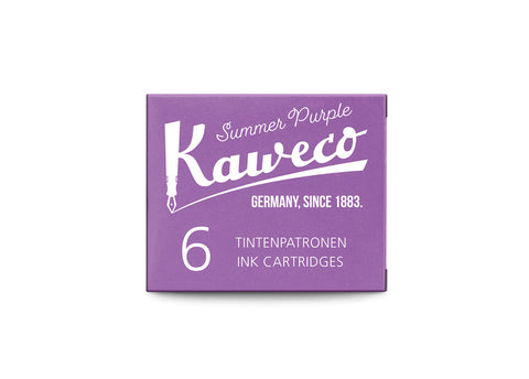 Kaweco Ink Cartridges 6 Pieces Summer Purple