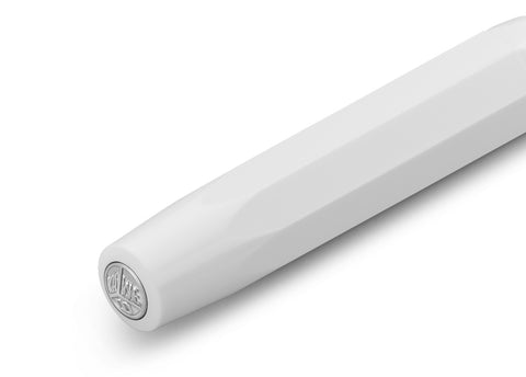 Kaweco SKYLINE SPORT Fountain Pen, White, with Medium Nib (0.9 mm)