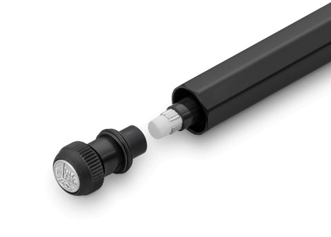 Kaweco SPECIAL Mechanical Pencil, 0.5 Black, with eraser (0.5 mm)