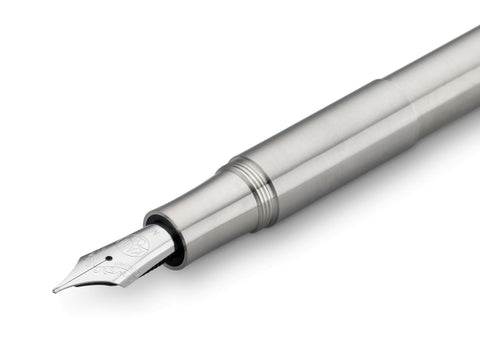 Kaweco SUPRA Fountain Pen, Stainless Steel
