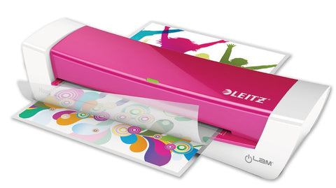 LEITZ LAMINATOR MACHINE ILAM A4 PINK.