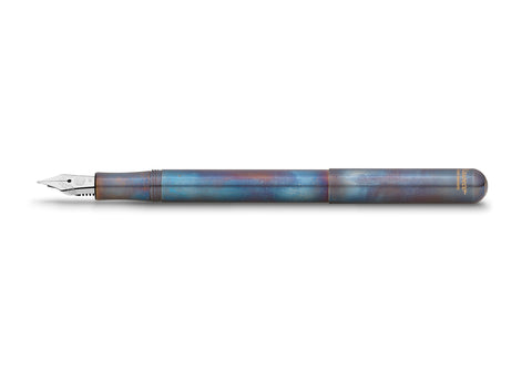 Kaweco LILIPUT Fountain Pen, Fireblue, with Extra Fine Nib (0.5 mm)