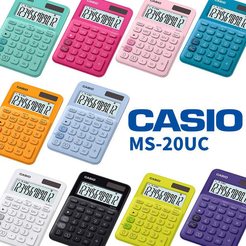 Casio Calculator MS-20UC-WE-N-DC