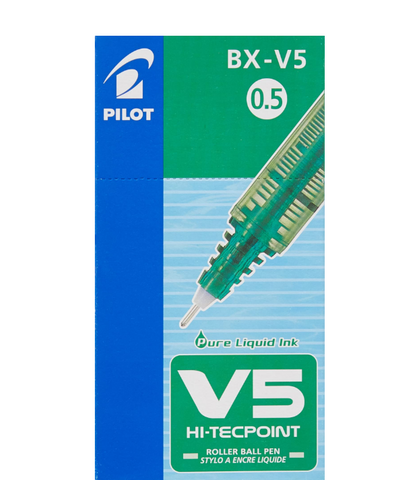 Pilot Hi-Tec V5 -Green