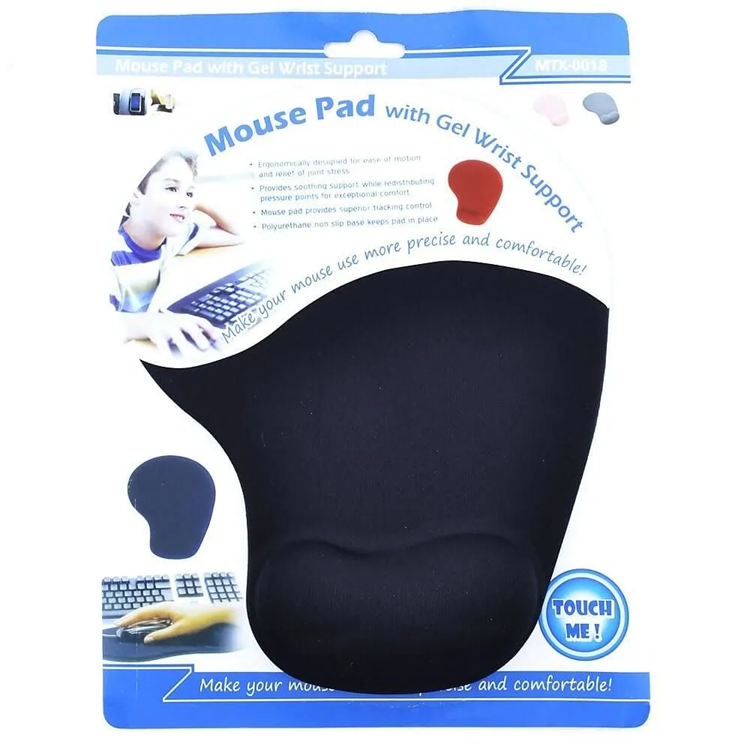 Mouse Pad Gel Black Color