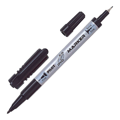 PILOT CD MARKER EXTRA FINE BLACK