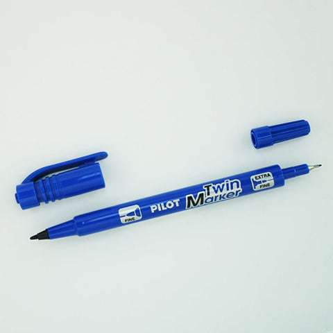 Pilot Twin Marker -Blue