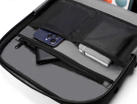 Precision Executive Brief – Compact 840D PU Laptop Bag
