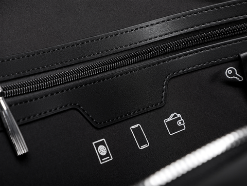 Prestige Microfiber Executive Brief – Luxury Waterproof Laptop Bag
