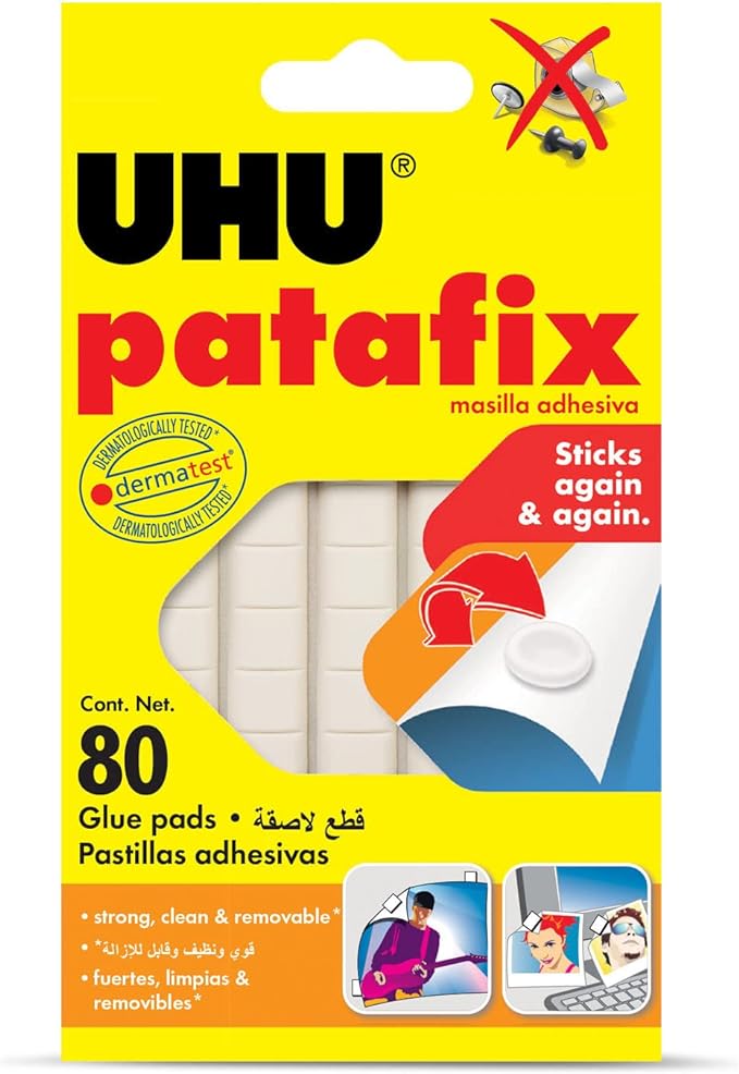 UHU Tac Glue -White , 12 pcs.