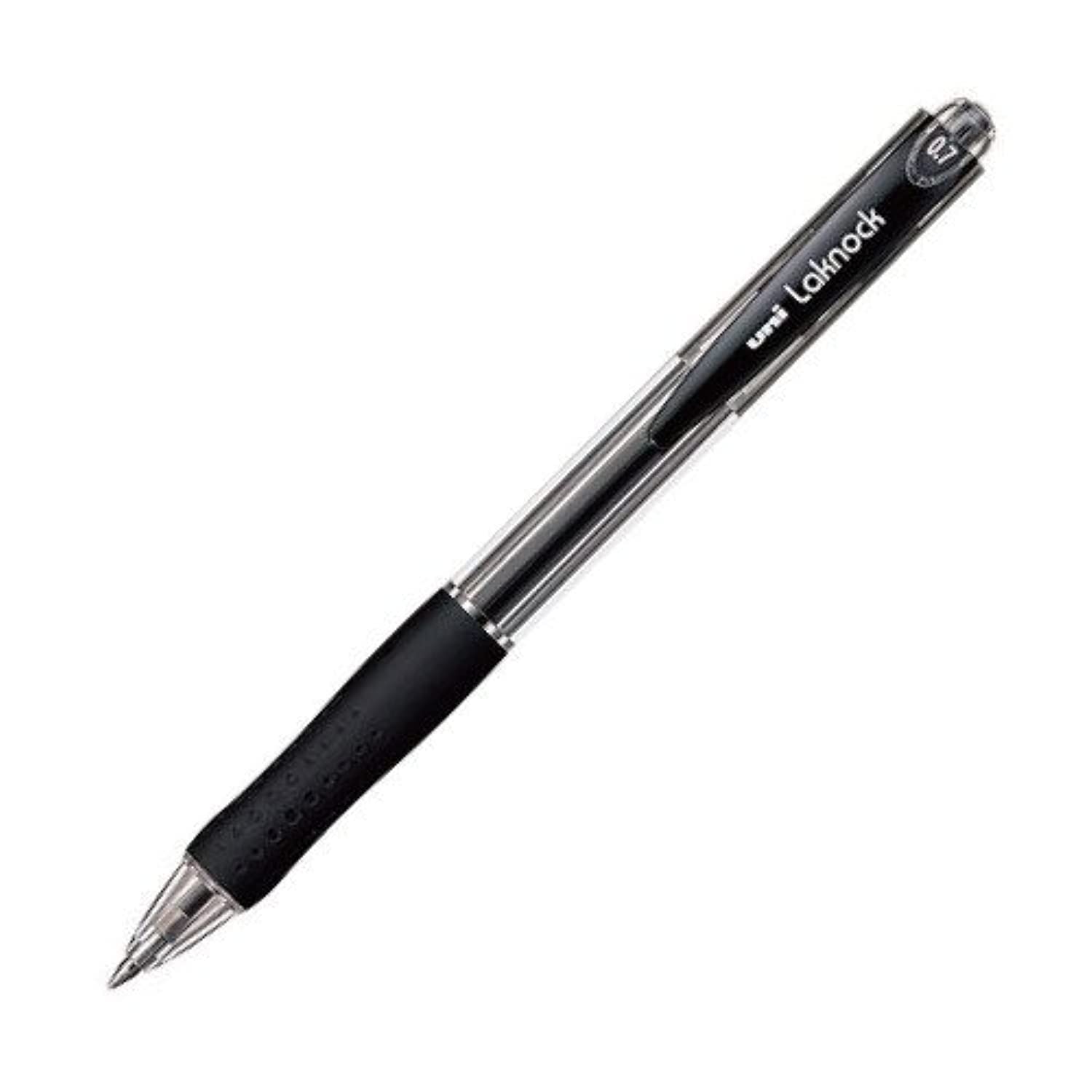 Uni-ball Laknock B/point Pen 0.7mm Black MI-SN100F-BK (Pack Of 12 Pcs).