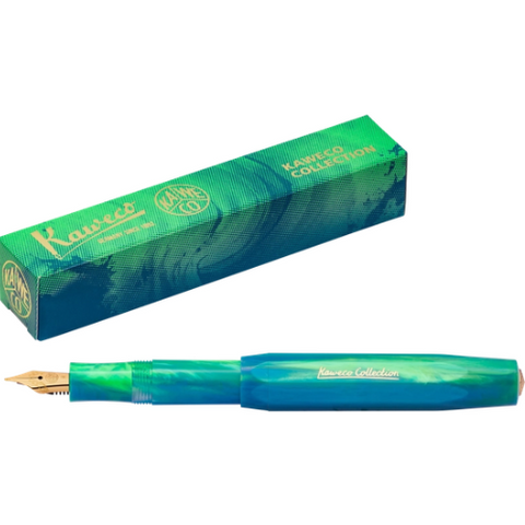 Kaweco COLLECTION Fountain Pen Marble Ocean