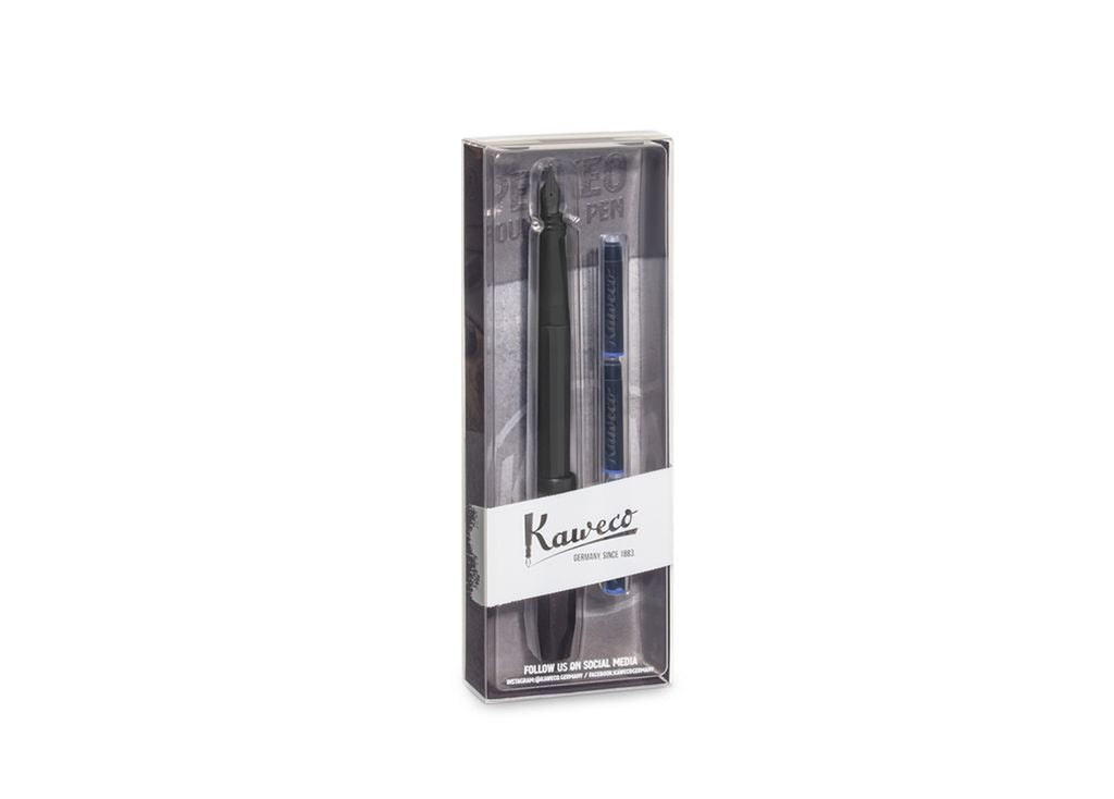 Kaweco PERKEO Fountain Pen Pack All Black M