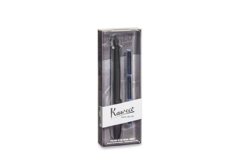 Kaweco PERKEO Fountain Pen Pack All Black F