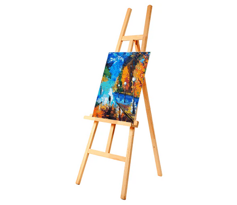 Wooden Stand for Painting Canvases, Art, and Crafts