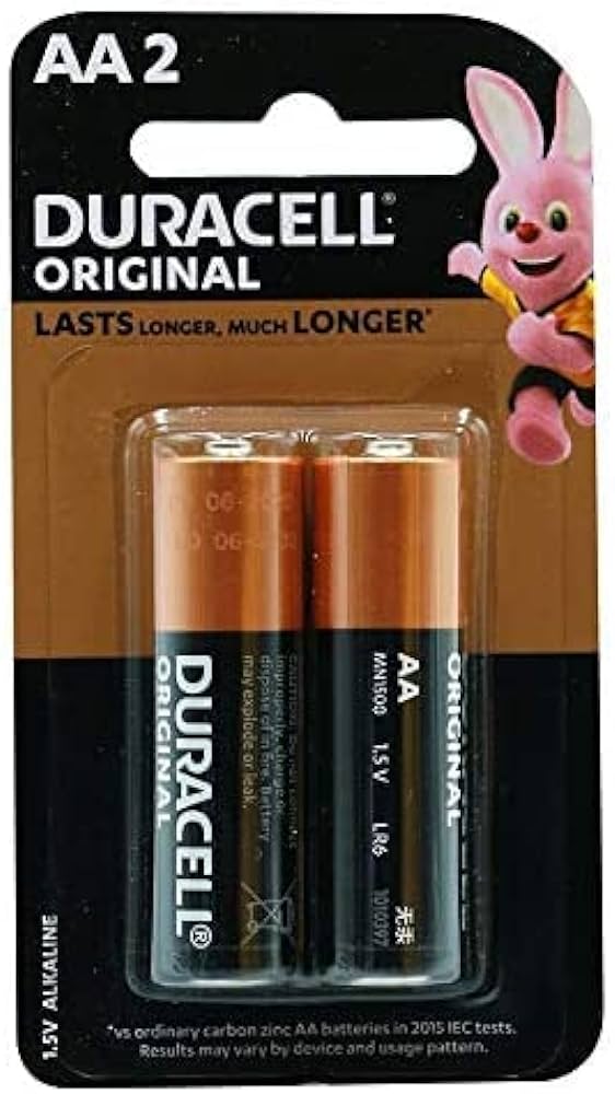 Duracell Battery -AA 2 Pcs.