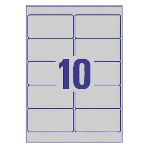 Avery Heavy Duty Labels , 200 Labels Per 20 Pages