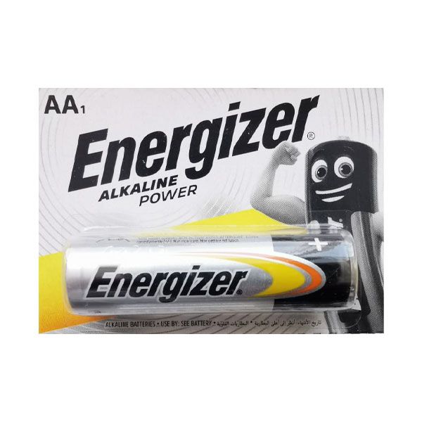 Energizer AA, Alkaline Long Lasting Batteries, Pack of 1.