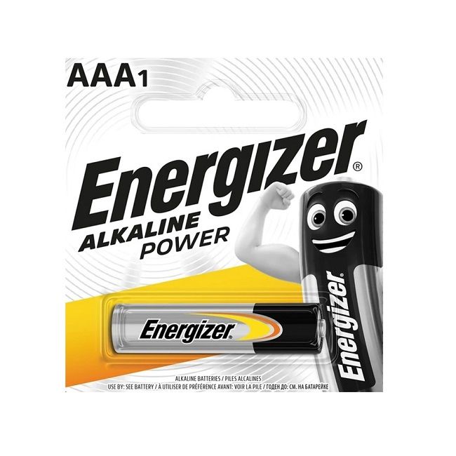 Energizer AAA, Alkaline Long Lasting Batteries, Pack of 1.