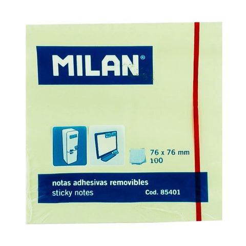 Milan - Yellow Stick Notes 3 x 3.