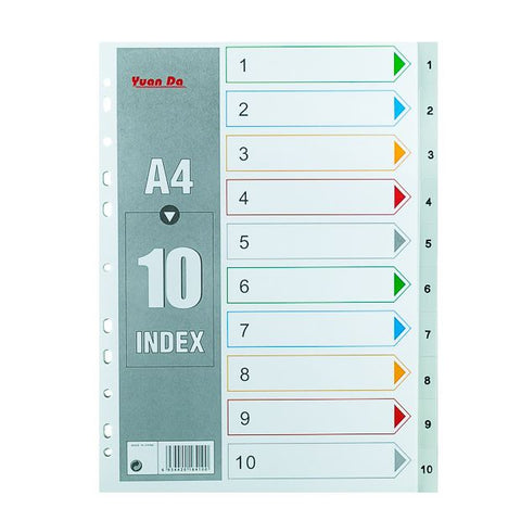 Korse - Plastic Divider with Numbers (1-10).