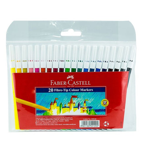 Faber Castell-Sketch Pen 20 Colors.